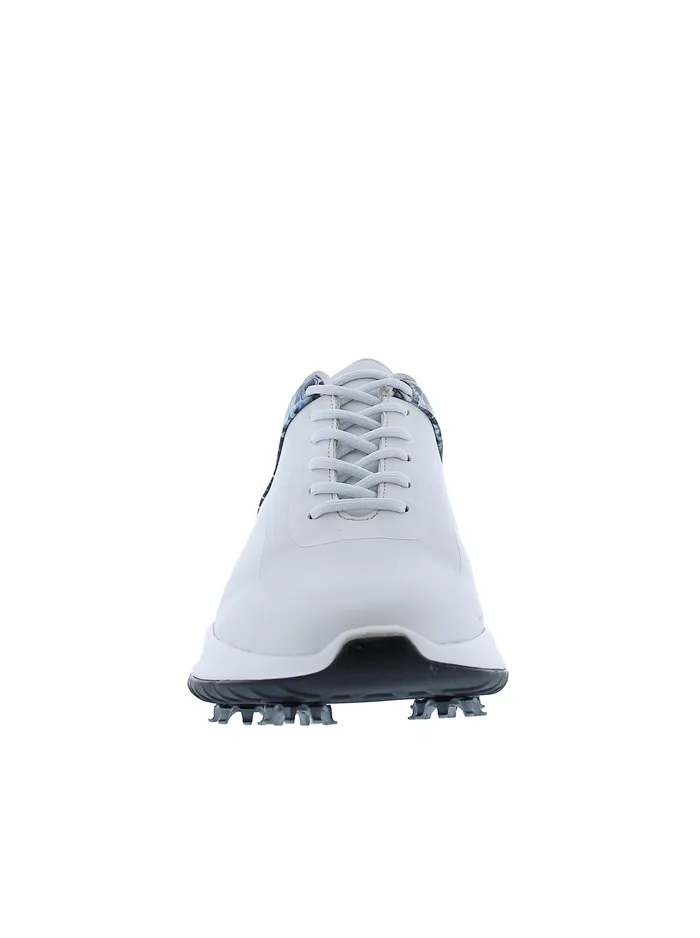 Robert Graham Shoes Men FLATONIA GOLF SHOE White