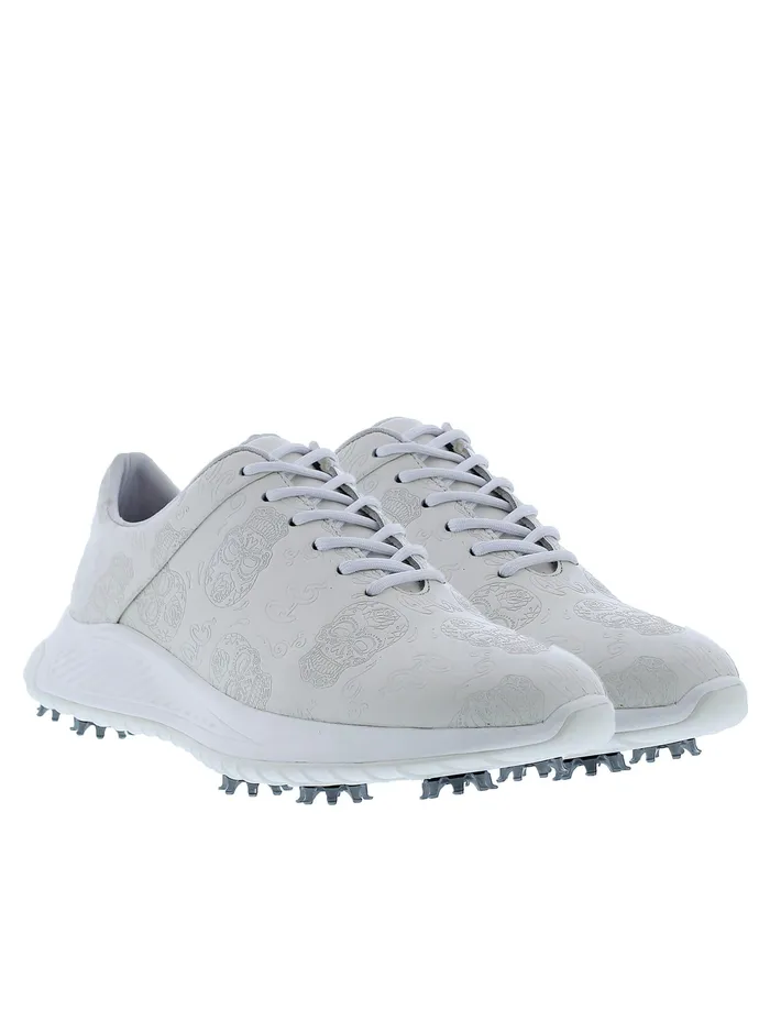 Robert Graham Shoes Men GRANJERO GOLF SHOE White
