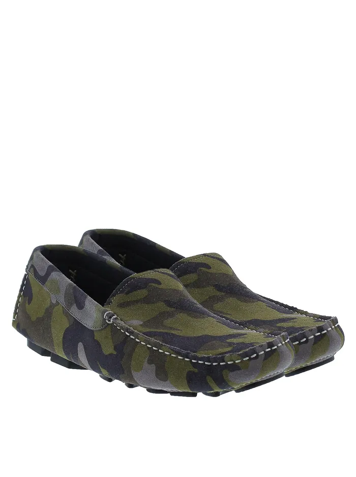 Robert Graham Shoes Men PHASE PRINTED LOAFER Army