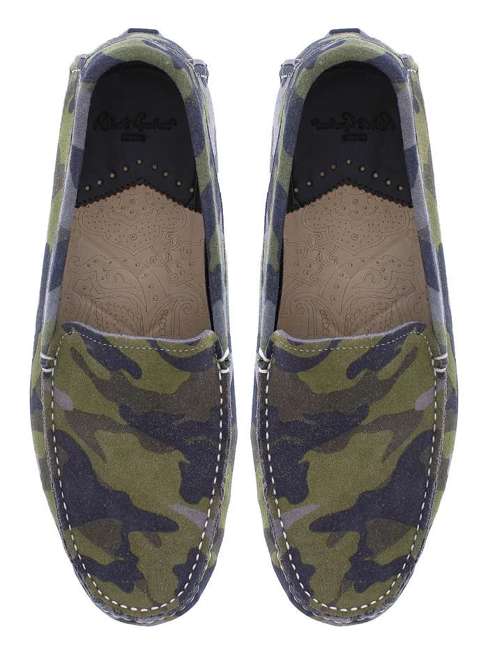 Robert Graham Shoes Men PHASE PRINTED LOAFER Army