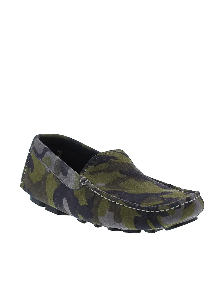 Robert Graham Shoes Men PHASE PRINTED LOAFER Army
