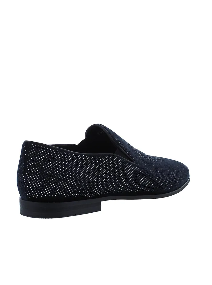 Robert Graham Shoes Men ROXBERRY SMOKING SLIPPER Black