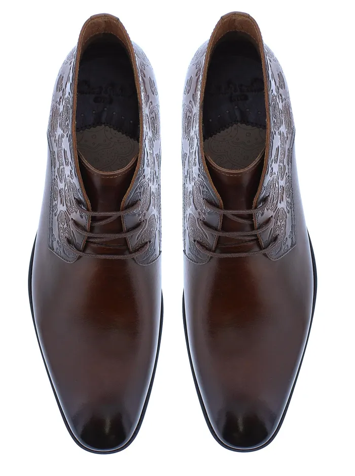 Robert Graham Shoes Men STINGER BOOT Whiskey