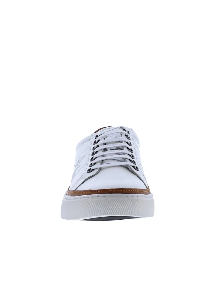 Robert Graham Shoes Men SUNSET SNEAKER White