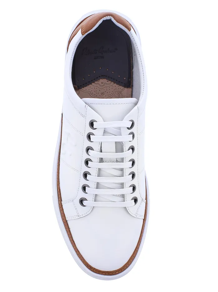 Robert Graham Shoes Men SUNSET SNEAKER White