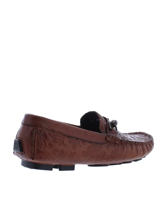 Robert Graham Shoes Men TEQUILA LOAFER Cognac