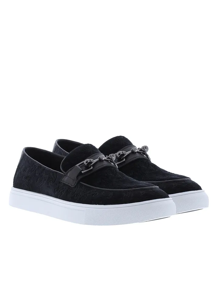Robert Graham Shoes Men THROWER LOAFER Black