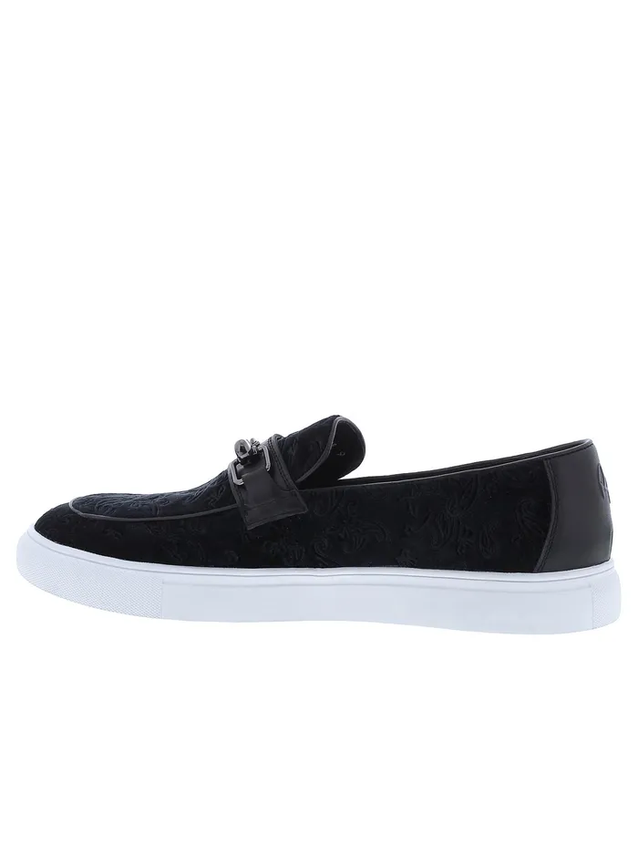 Robert Graham Shoes Men THROWER LOAFER Black