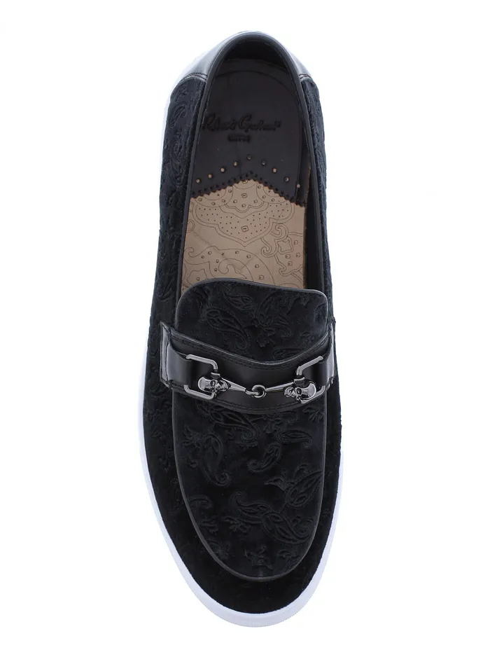 Robert Graham Shoes Men THROWER LOAFER Black