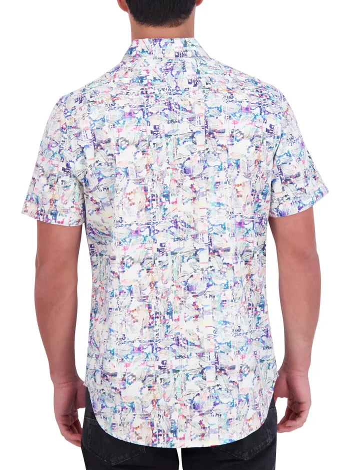 Robert Graham Short Sleeve Button Down Shirts Men ACKER SHORT SLEEVE BUTTON DOWN SHIRT Multi