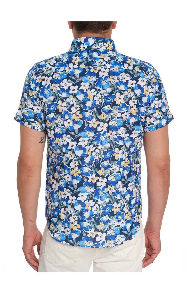Robert Graham Short Sleeve Button Down Shirts Men BRIDGE WATER SHORT SLEEVE BUTTON DOWN SHIRT Multi