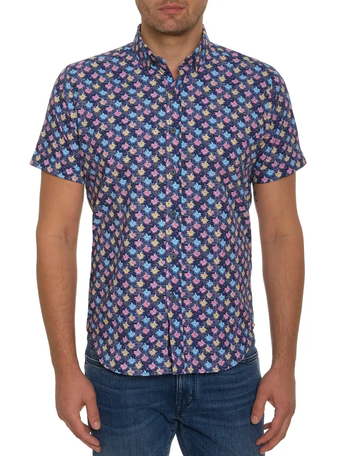 Robert Graham Short Sleeve Button Down Shirts Men CLYFORD SHORT SLEEVE BUTTON DOWN SHIRT Multi Robert Graham Short Sleeve Button Down Shirts Men CLYFORD SHORT SLEEVE BUTTON DOWN SHIRT Multi