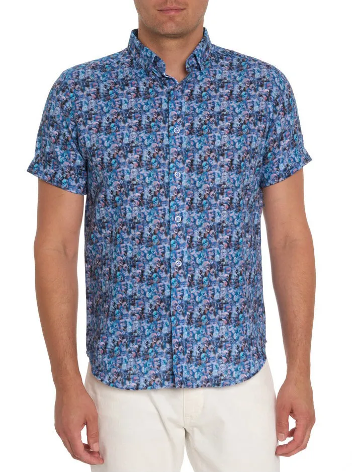 Robert Graham Short Sleeve Button Down Shirts Men ELMONT SHORT SLEEVE BUTTON DOWN SHIRT Multi Robert Graham Short Sleeve Button Down Shirts Men ELMONT SHORT SLEEVE BUTTON DOWN SHIRT Multi