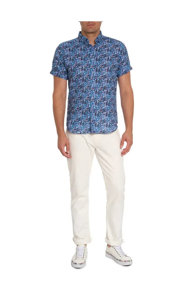 Robert Graham Short Sleeve Button Down Shirts Men ELMONT SHORT SLEEVE BUTTON DOWN SHIRT Multi