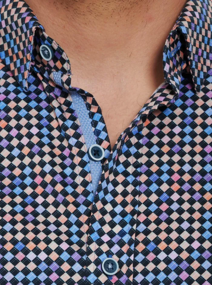 Robert Graham Short Sleeve Button Down Shirts Men FINNEGAN SHORT SLEEVE BUTTON DOWN SHIRT Multi