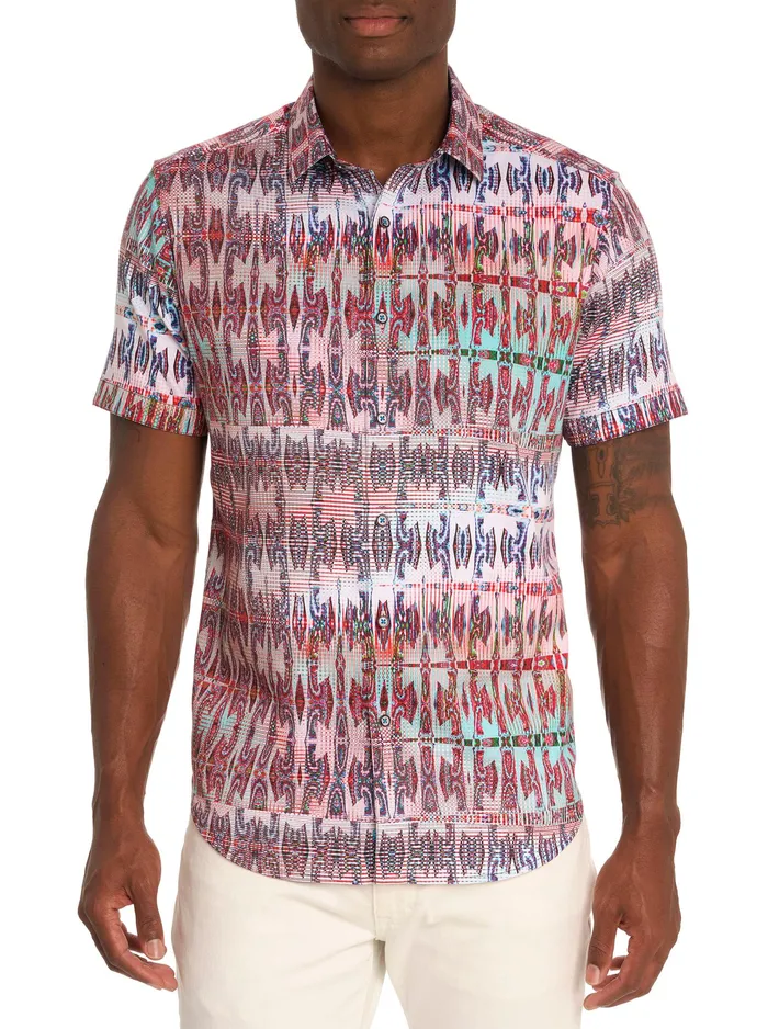 Robert Graham Short Sleeve Button Down Shirts Men HIGH TIMES SHORT SLEEVE BUTTON DOWN SHIRT Multi Robert Graham Short Sleeve Button Down Shirts Men HIGH TIMES SHORT SLEEVE BUTTON DOWN SHIRT Multi