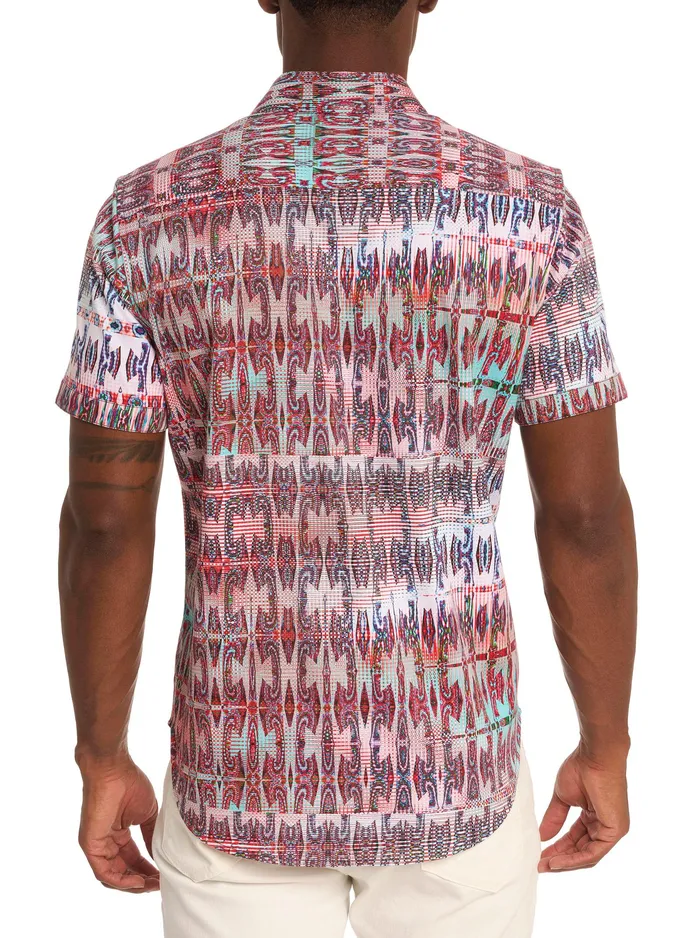 Robert Graham Short Sleeve Button Down Shirts Men HIGH TIMES SHORT SLEEVE BUTTON DOWN SHIRT Multi