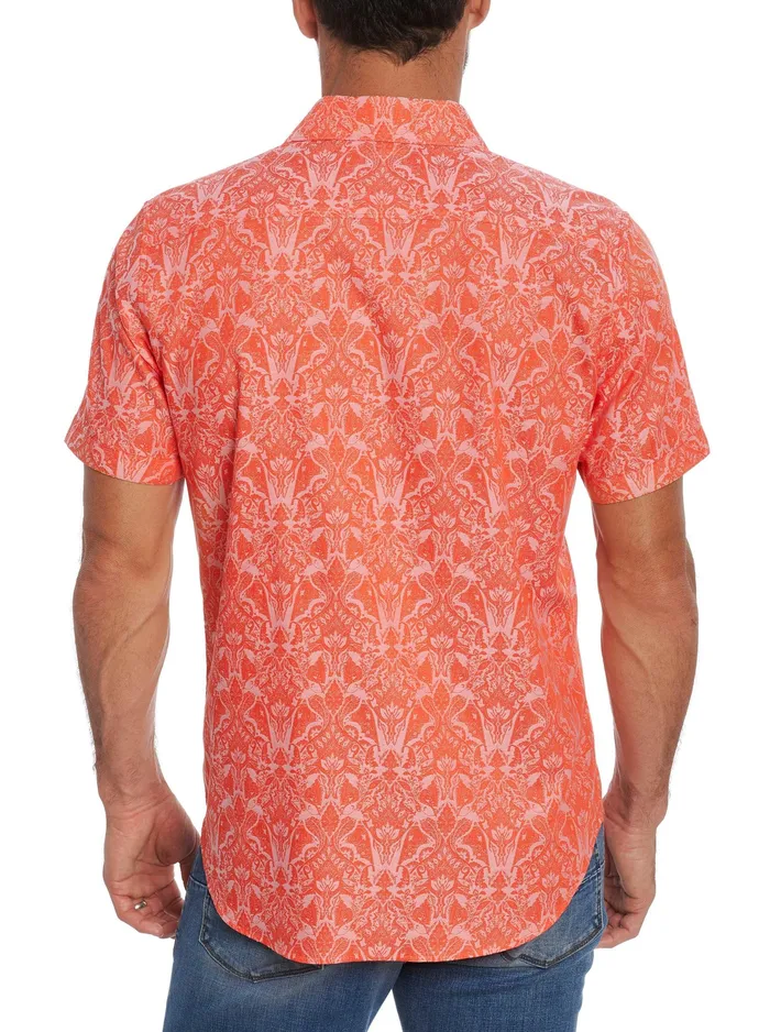 Robert Graham Short Sleeve Button Down Shirts Men HIGHLAND SHORT SLEEVE BUTTON DOWN SHIRT Classic Robert Graham Short Sleeve Button Down Shirts Men HIGHLAND SHORT SLEEVE BUTTON DOWN SHIRT Classic