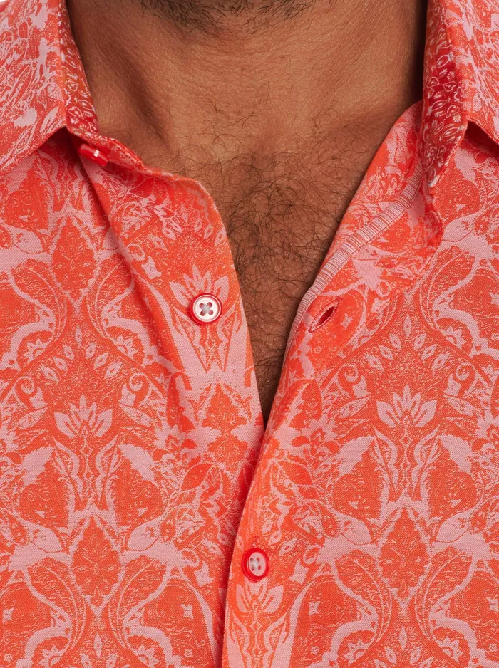 Robert Graham Short Sleeve Button Down Shirts Men HIGHLAND SHORT SLEEVE BUTTON DOWN SHIRT Classic