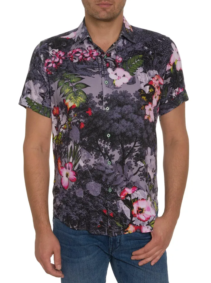 Robert Graham Short Sleeve Button Down Shirts Men LANGHAM SHORT SLEEVE BUTTON DOWN SHIRT Multi Robert Graham Short Sleeve Button Down Shirts Men LANGHAM SHORT SLEEVE BUTTON DOWN SHIRT Multi
