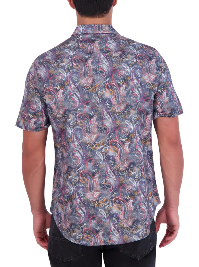 Robert Graham Short Sleeve Button Down Shirts Men OBION SHORT SLEEVE BUTTON DOWN SHIRT Multi