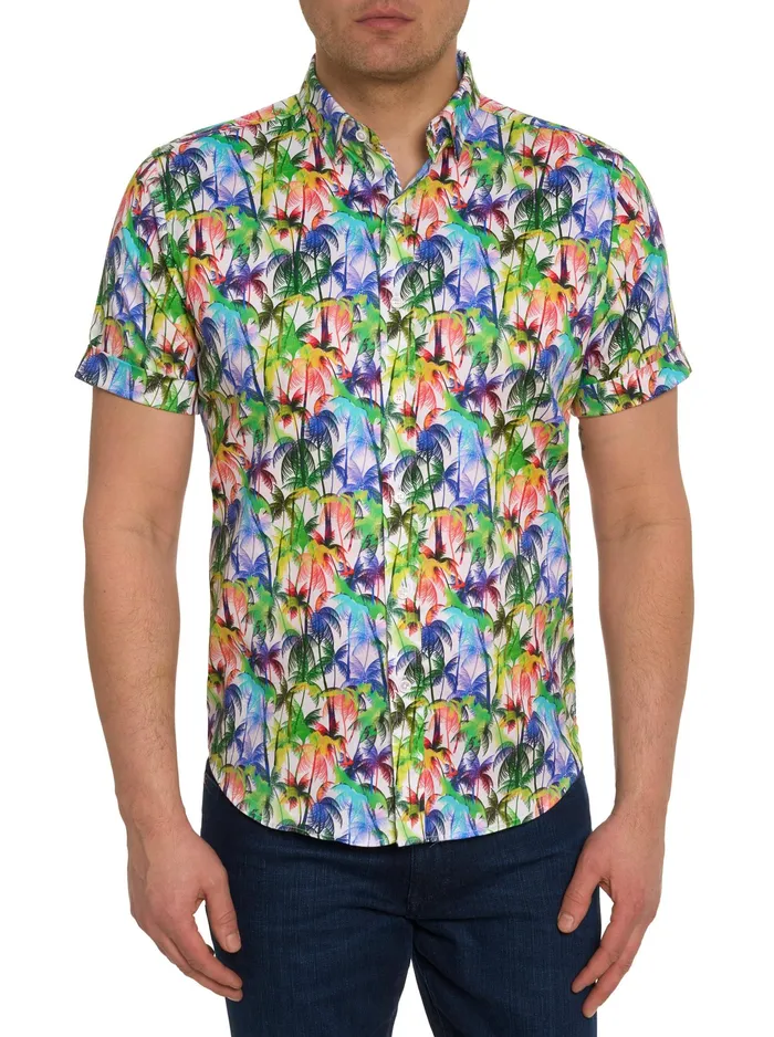 Robert Graham Short Sleeve Button Down Shirts Men PALM CITY SHORT SLEEVE BUTTON DOWN SHIRT Multi Robert Graham Short Sleeve Button Down Shirts Men PALM CITY SHORT SLEEVE BUTTON DOWN SHIRT Multi