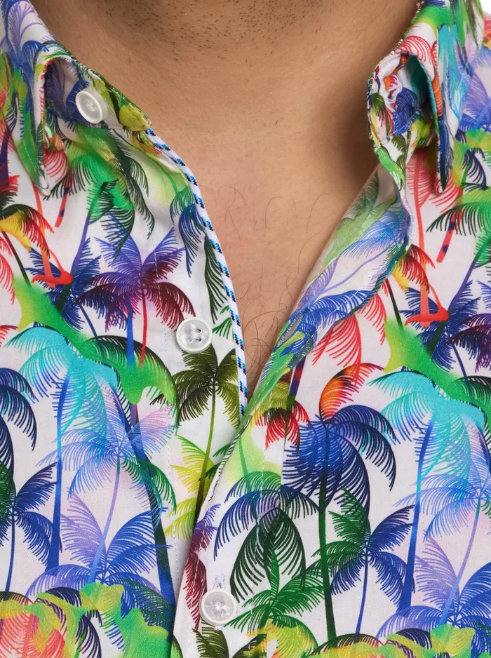 Robert Graham Short Sleeve Button Down Shirts Men PALM CITY SHORT SLEEVE BUTTON DOWN SHIRT Multi