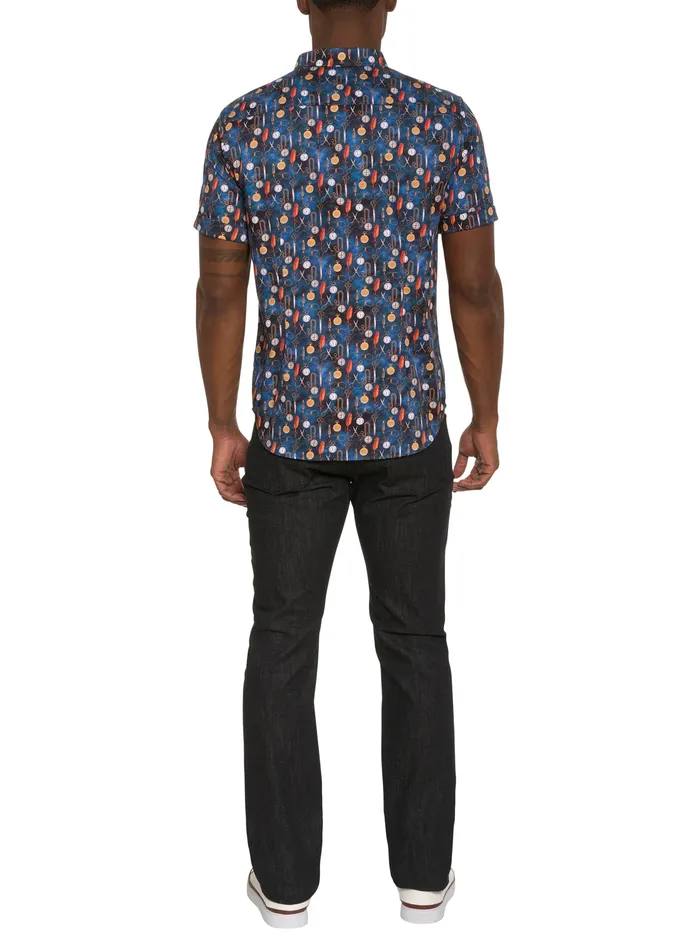 Robert Graham Short Sleeve Button Down Shirts Men POCKETWATCH SHORT SLEEVE BUTTON DOWN SHIRT Multi