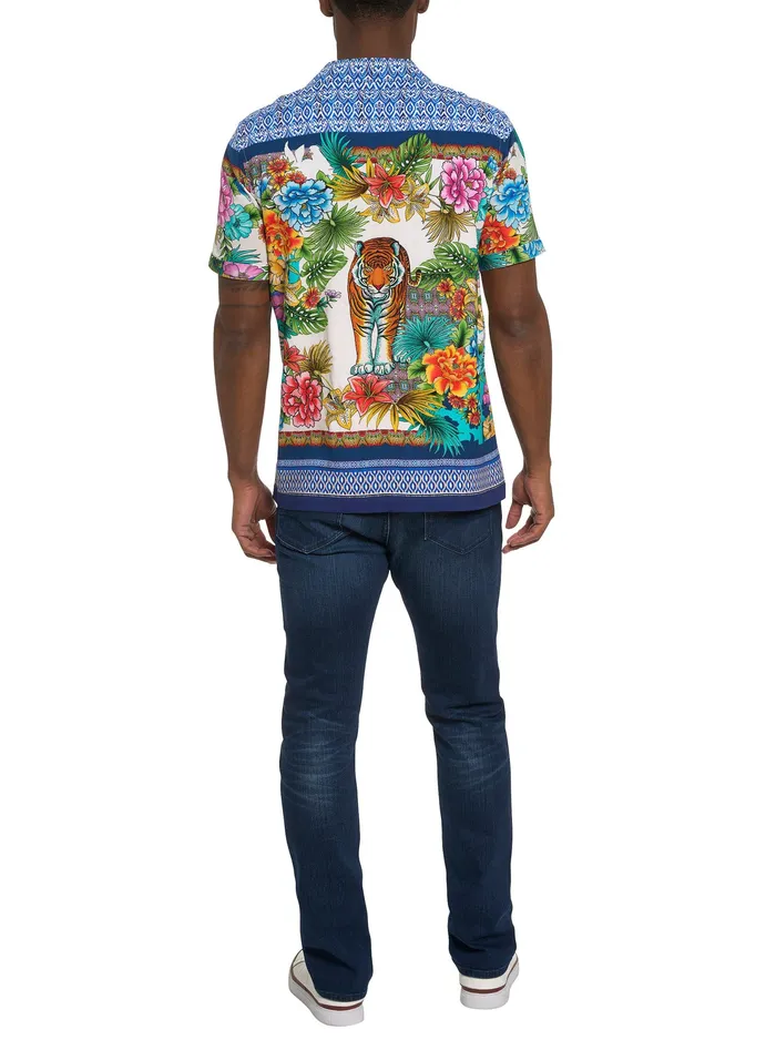 Robert Graham Short Sleeve Button Down Shirts Men SHERE KHAN SHORT SLEEVE BUTTON DOWN SHIRT Multi