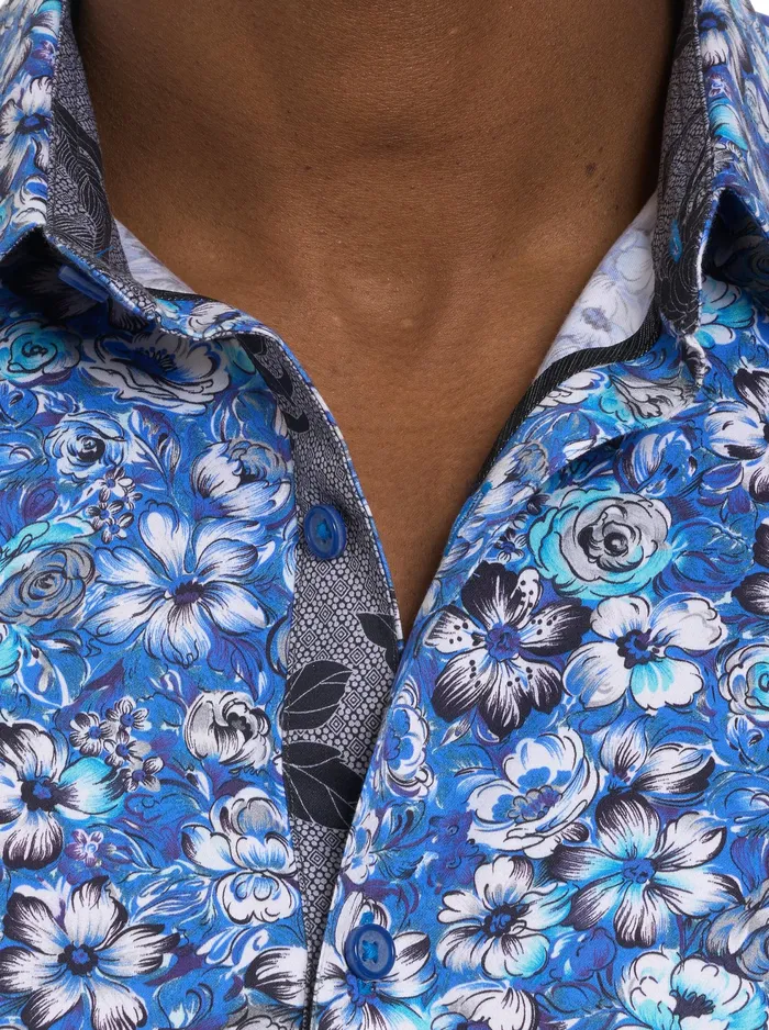 Robert Graham Short Sleeve Button Down Shirts Men SOLE SHORT SLEEVE BUTTON DOWN SHIRT Multi