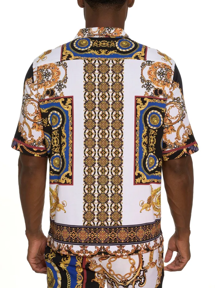 Robert Graham Short Sleeve Button Down Shirts Men THE ARLO SHORT SLEEVE BUTTON DOWN SHIRT Multi