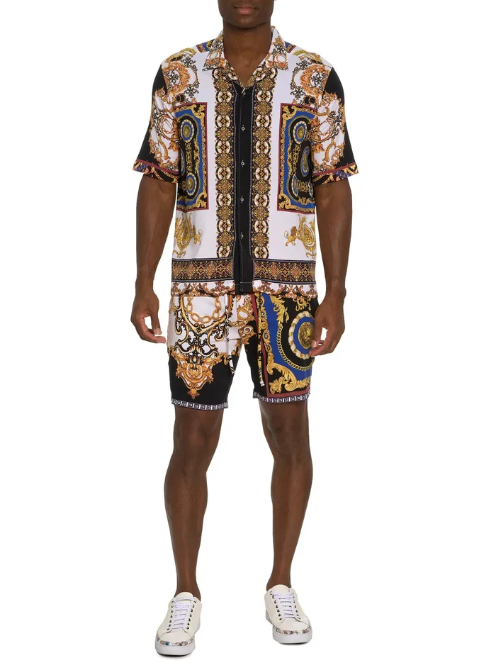 Robert Graham Short Sleeve Button Down Shirts Men THE ARLO SHORT SLEEVE BUTTON DOWN SHIRT Multi