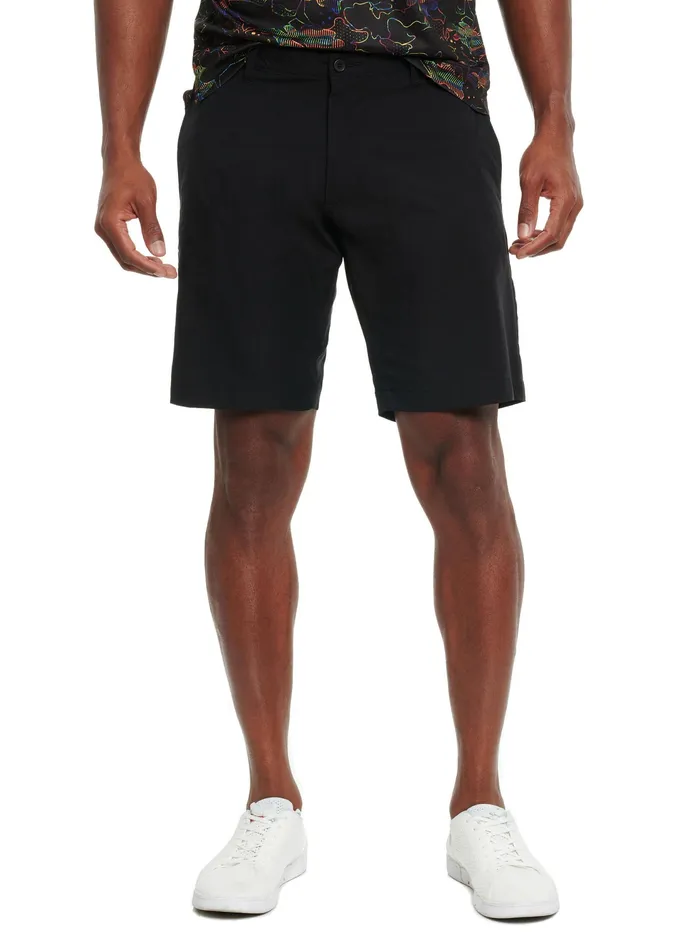 Robert Graham Shorts and Swim Men DEACON 2 PERFORMANCE SHORT Black