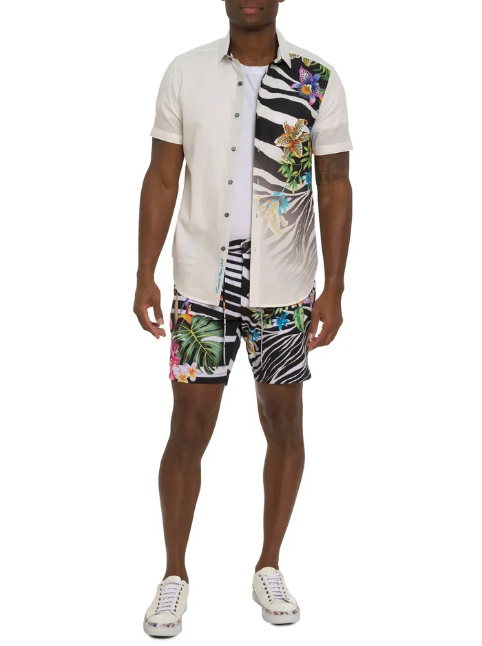 Robert Graham Shorts and Swim Men THE ACE BEACH TO BAR SHORT Multi