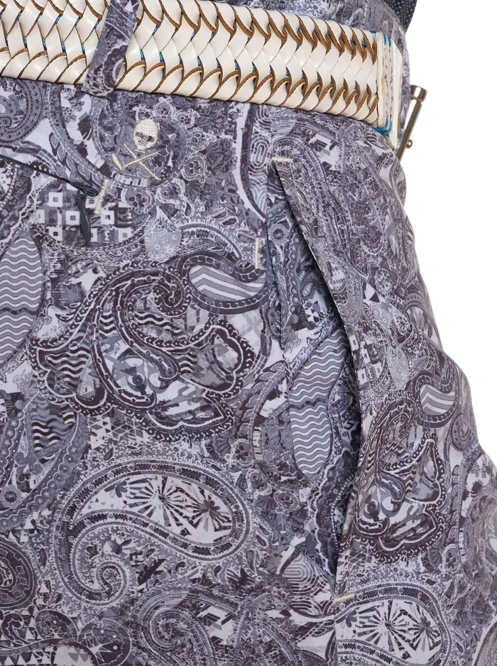 Robert Graham Shorts and Swim Men WESTPORT PERFORMANCE GOLF SHORT Blue