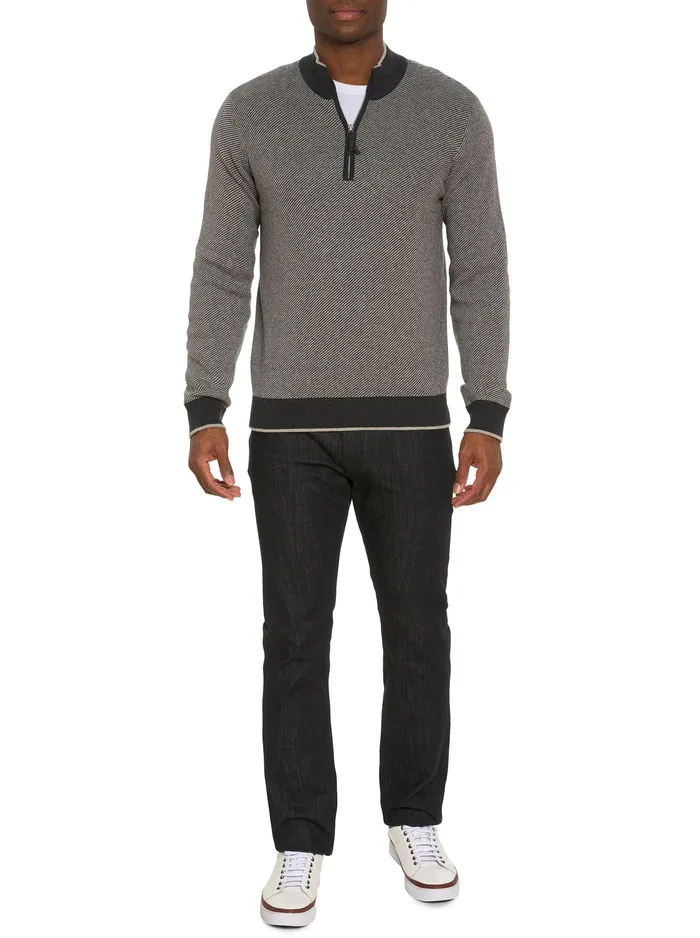 Robert Graham Sweaters Men CALABRIA SWEATER Grey