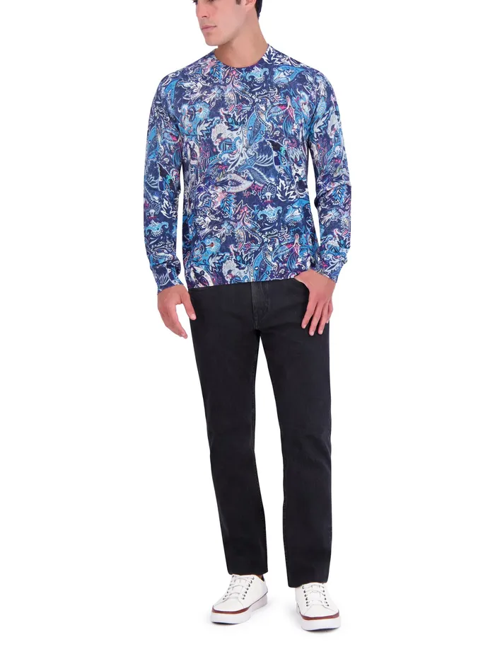 Robert Graham Sweaters Men MEIER SWEATER Blue