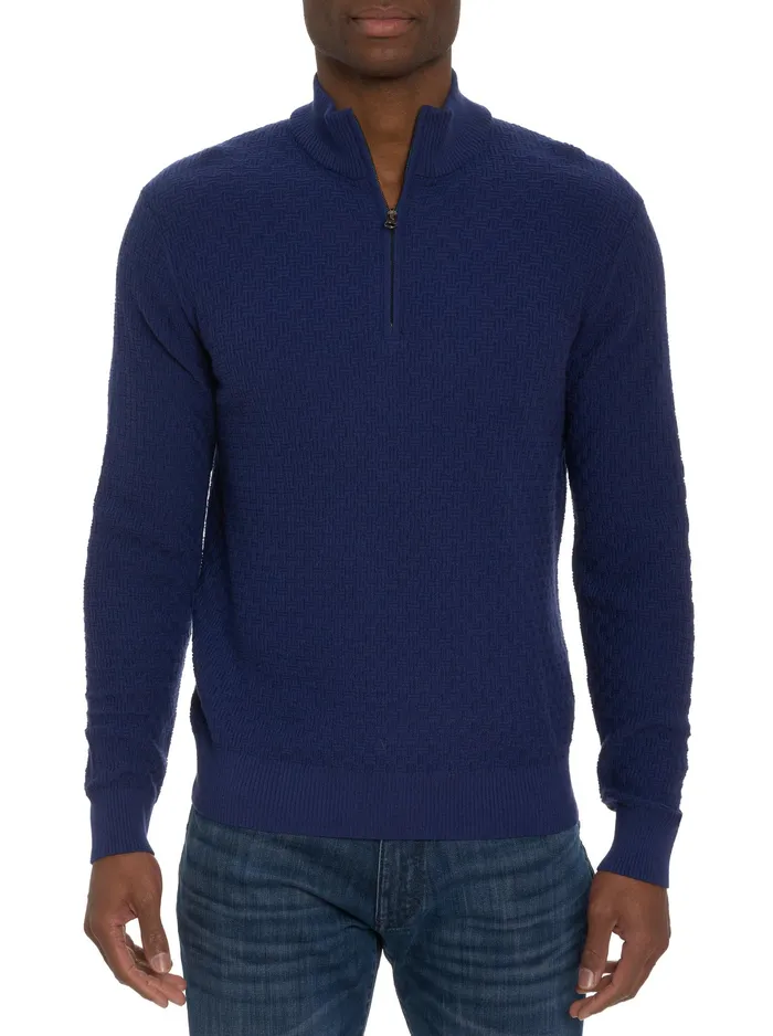 Robert Graham Sweaters Men REISMAN SWEATER Black
