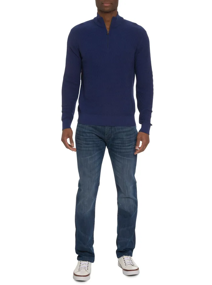 Robert Graham Sweaters Men REISMAN SWEATER Black