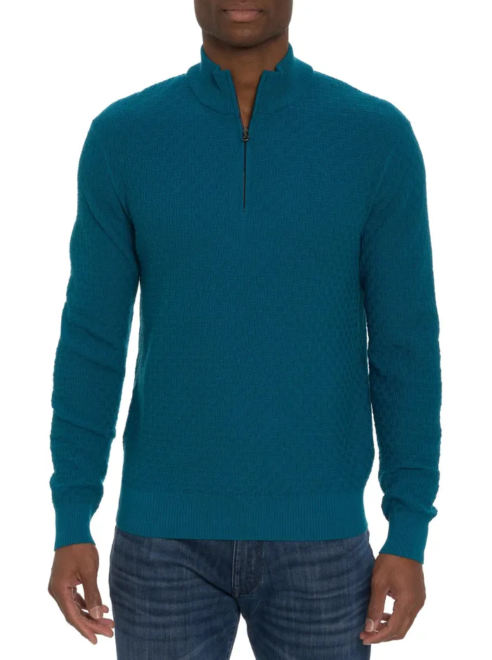 Robert Graham Sweaters Men REISMAN SWEATER Black