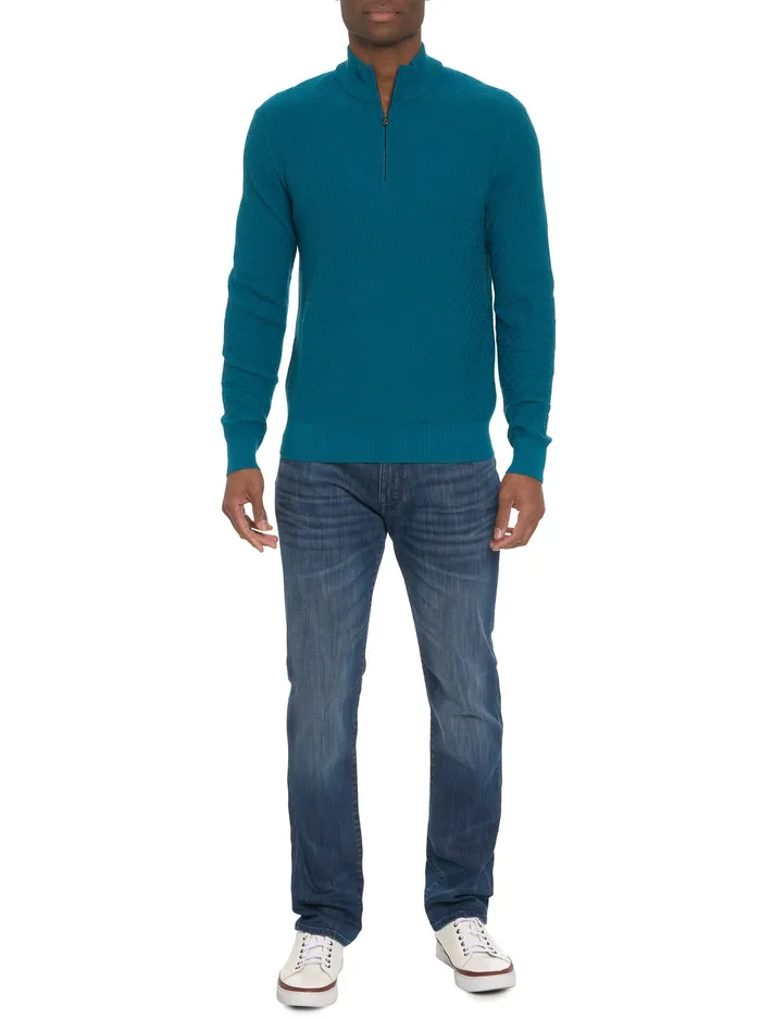Robert Graham Sweaters Men REISMAN SWEATER Black