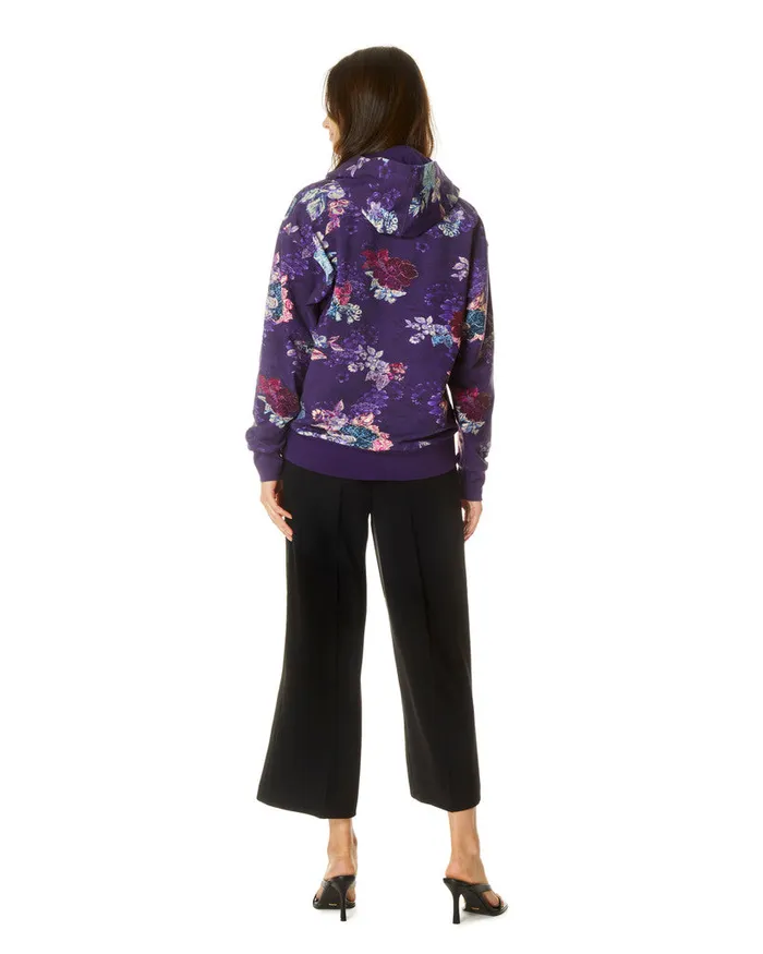 Robert Graham Tops Women CAPRI HOODIE Dark Purple