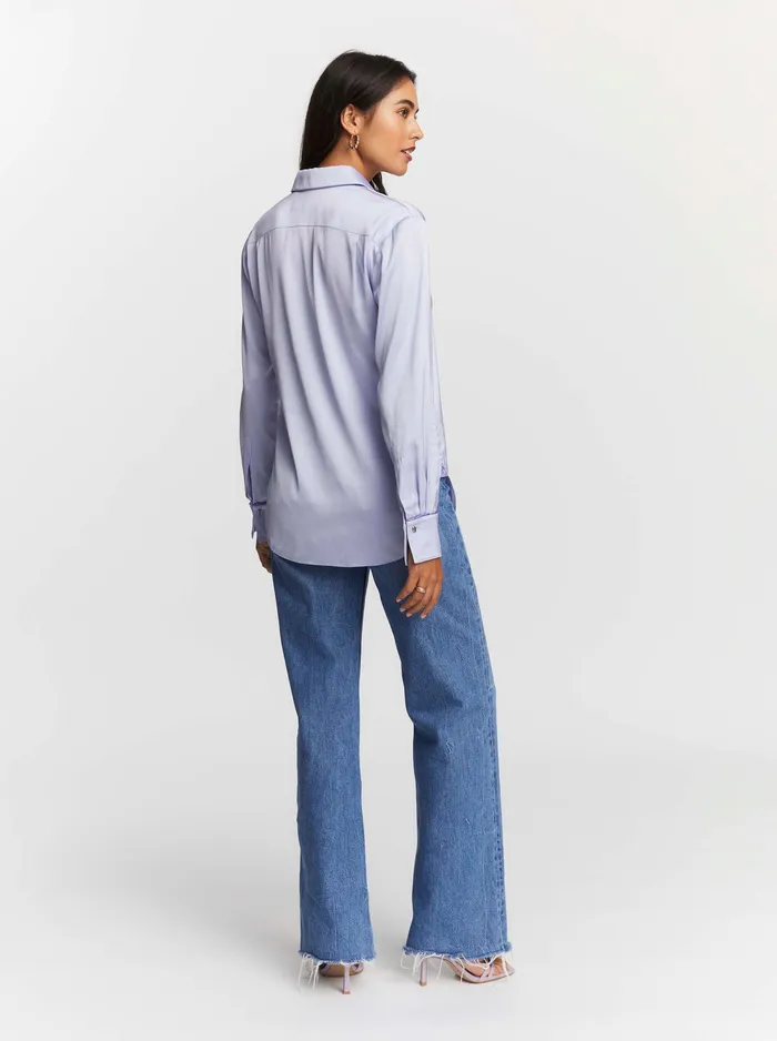 Robert Graham Tops Women GABRIELA SHIRT Lavender