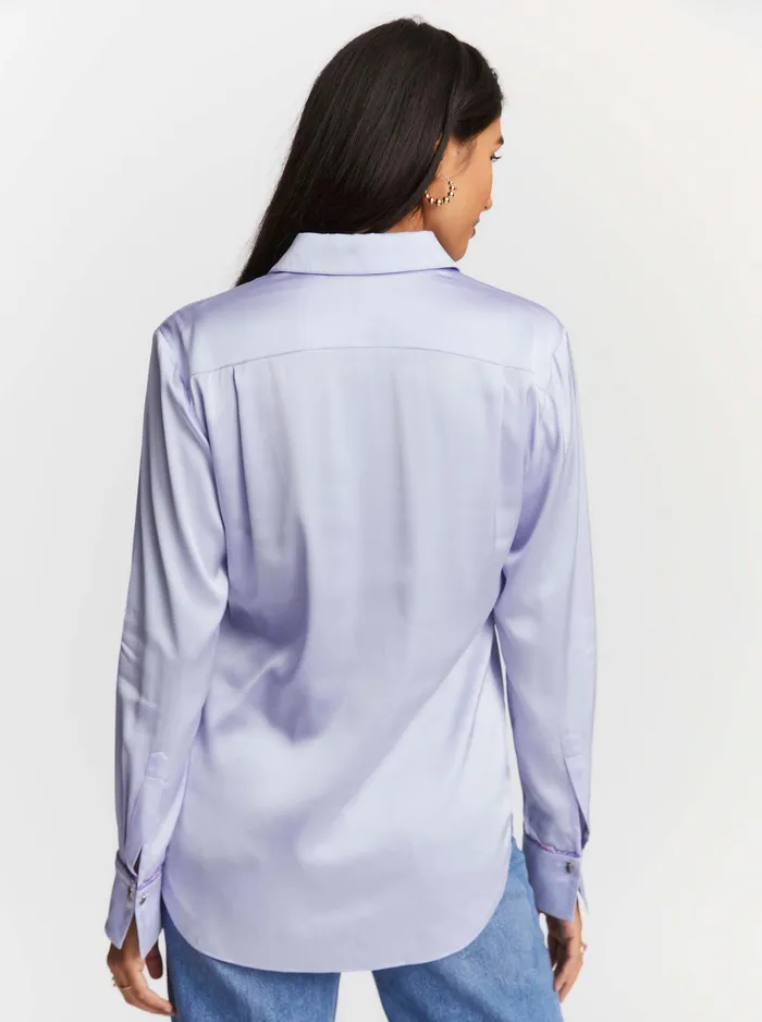 Robert Graham Tops Women GABRIELA SHIRT Lavender