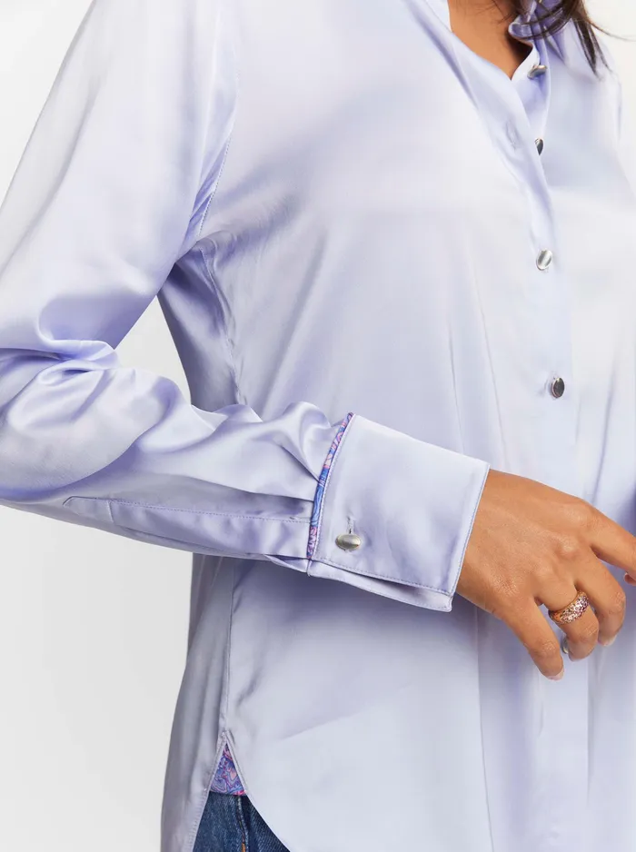 Robert Graham Tops Women GABRIELA SHIRT Lavender