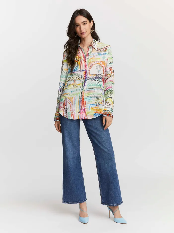 Robert Graham Tops Women GABRIELA SHIRT Multi