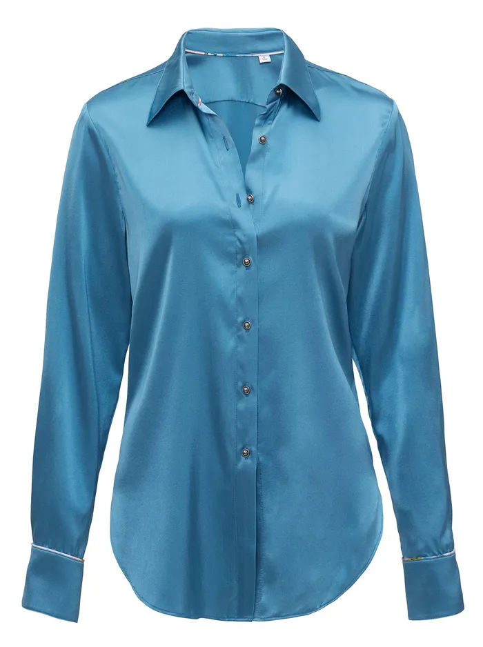 Robert Graham Tops Women GABRIELA SHIRT Steel