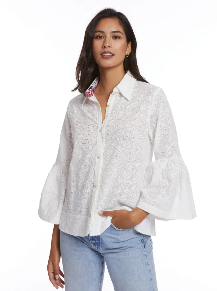 Robert Graham Tops Women HARPER BLOUSE White