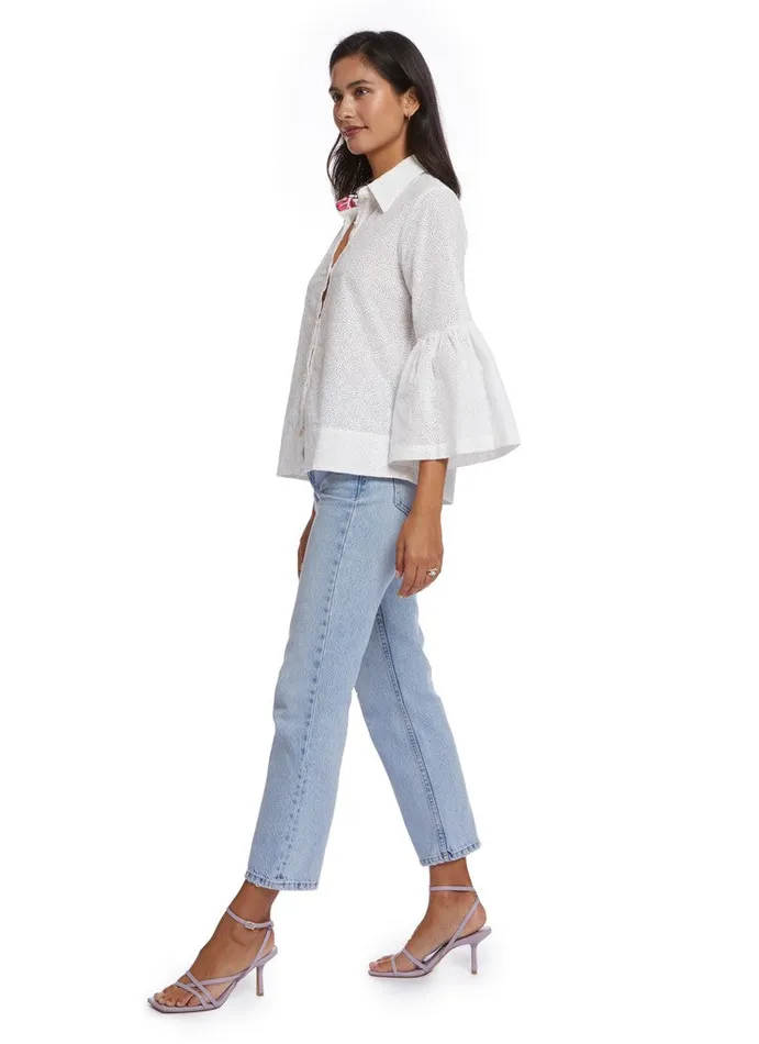 Robert Graham Tops Women HARPER BLOUSE White