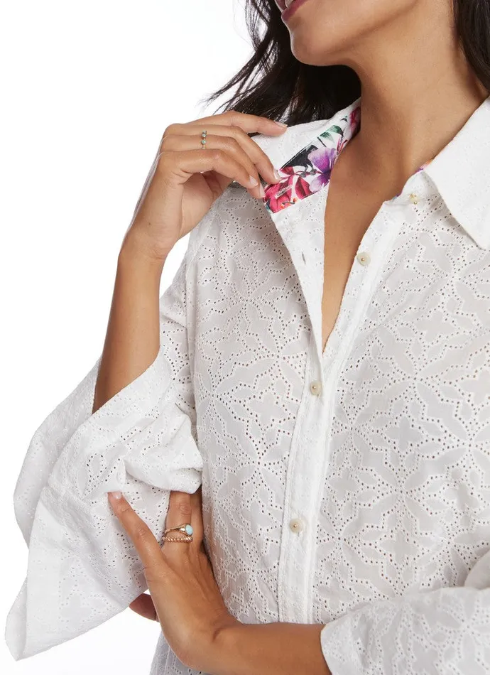 Robert Graham Tops Women HARPER BLOUSE White